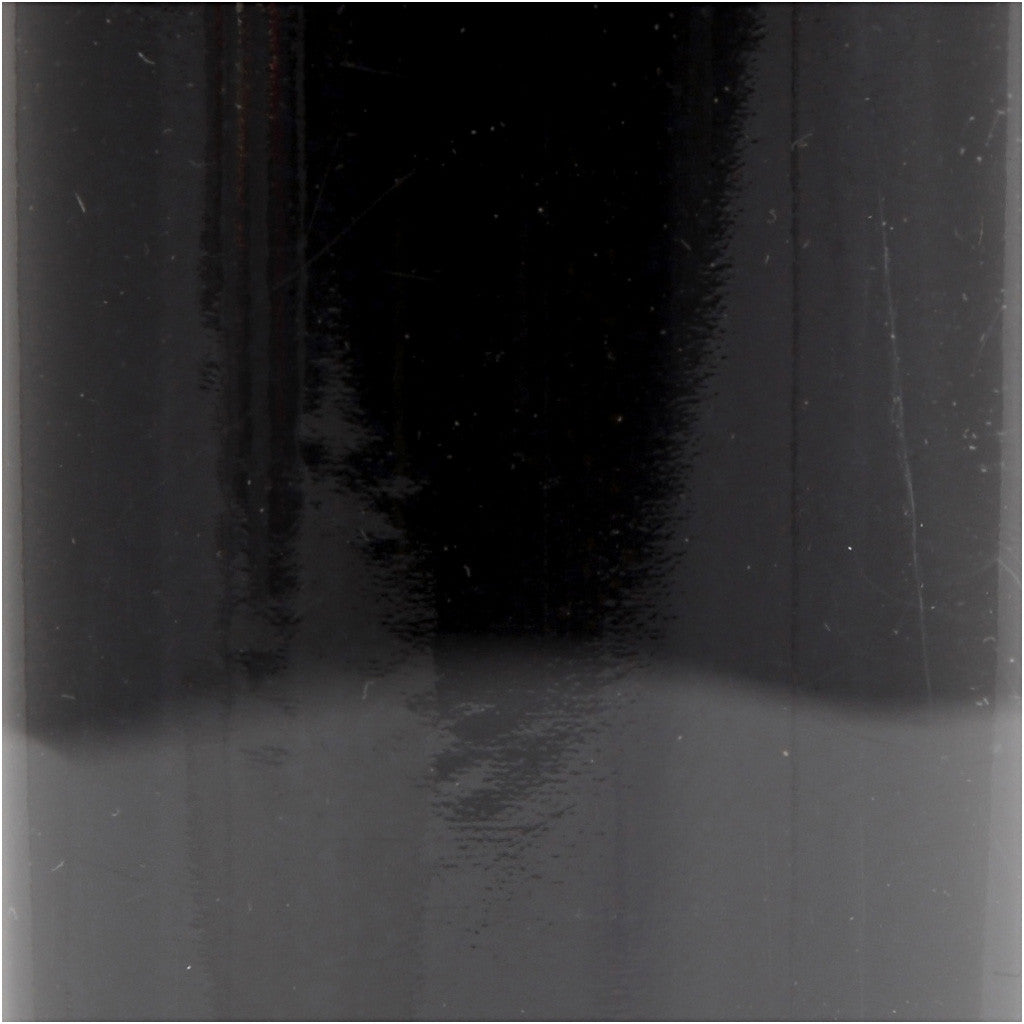 Pellicola decorativa, L: 15,5 cm, spess. 0,02 mm, nero, 50 cm/ 1 rot. [HOB-283571]