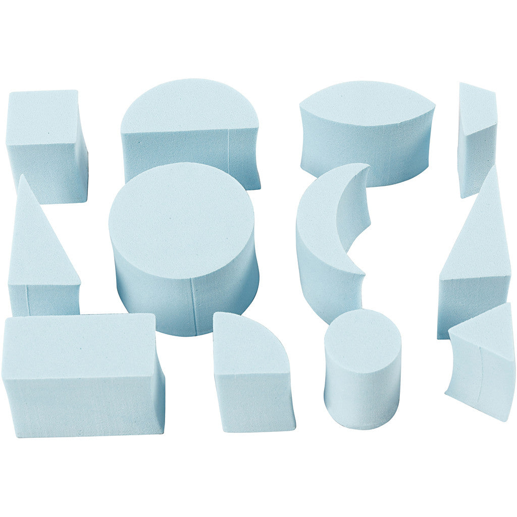 Timbri di gomma EVA, H: 25 mm, misura 15-30 mm, 12 pz/ 1 conf. [HOB-28579]