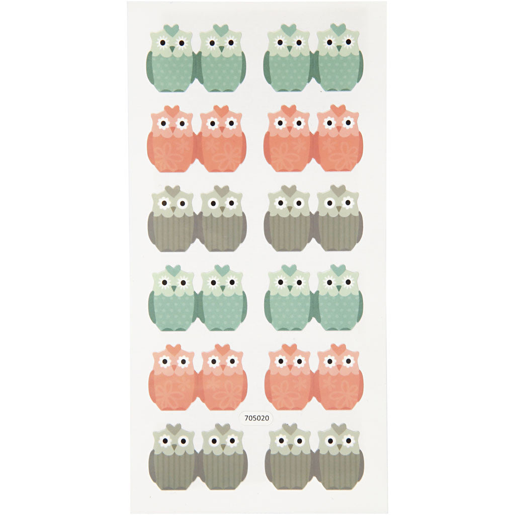 Adesivi segnalibro, foglio 7,5x15 cm, 10 conf./ 1 conf. [HOB-28933]