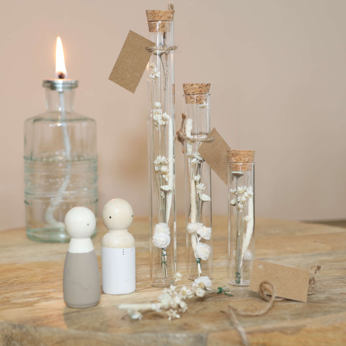 Tubo di vetro Ø2cm and 19cm alto (12 pcs.) [IFS-29108]