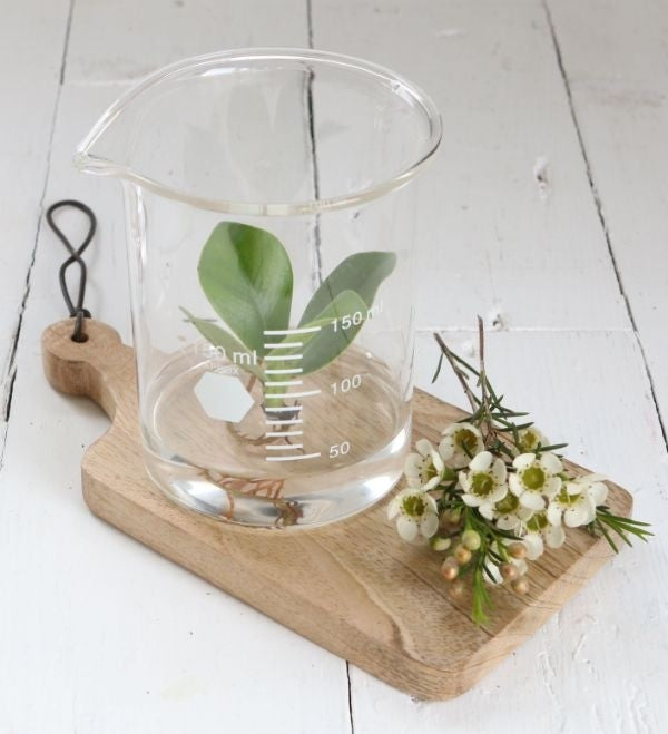 Becher di vetro da laboratorio Ø9cm e alto 11cm (1 pz) [IFS-29255]