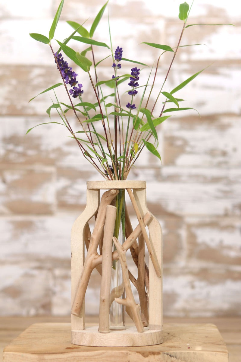 Test tube with stand of driftwood medium (1 pcs.) [IFS-29647]