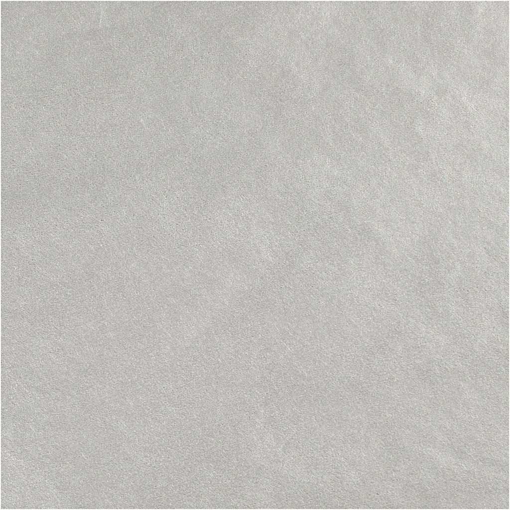 Carta Velina, foglio 50x70 cm, 17 g, argento, 6 fgl./ 1 conf. [HOB-200892]