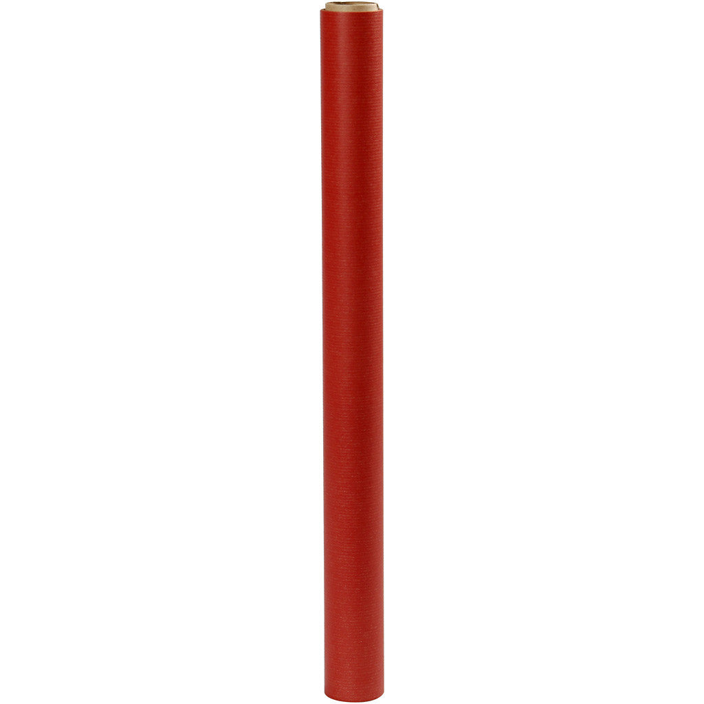 Carta regalo, L: 50 cm, 60 g, rosso, 5 m/ 1 rot. [HOB-20265]