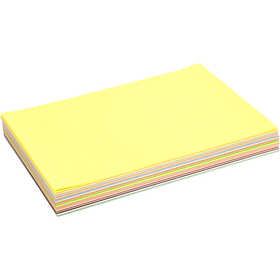 Carta Colorata, A4, foglio 210x297 mm, 80 g, colori asst., 280 fgl. asst./ 1 conf. [HOB-20400]