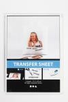 Foglio di trasferimento, foglio 21,5x28 cm, per stoffe chiare, transparent, 5 fgl./ 1 conf. [HOB-207090]