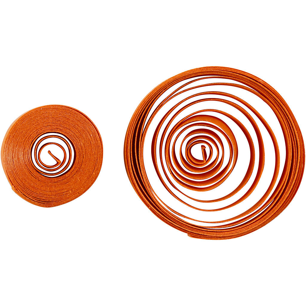 Strisce quilling, L: 78 cm, L: 5 mm, 120 g, arancio, rosa, rosso, giallo, 100 pz/ 1 conf. [HOB-20795]