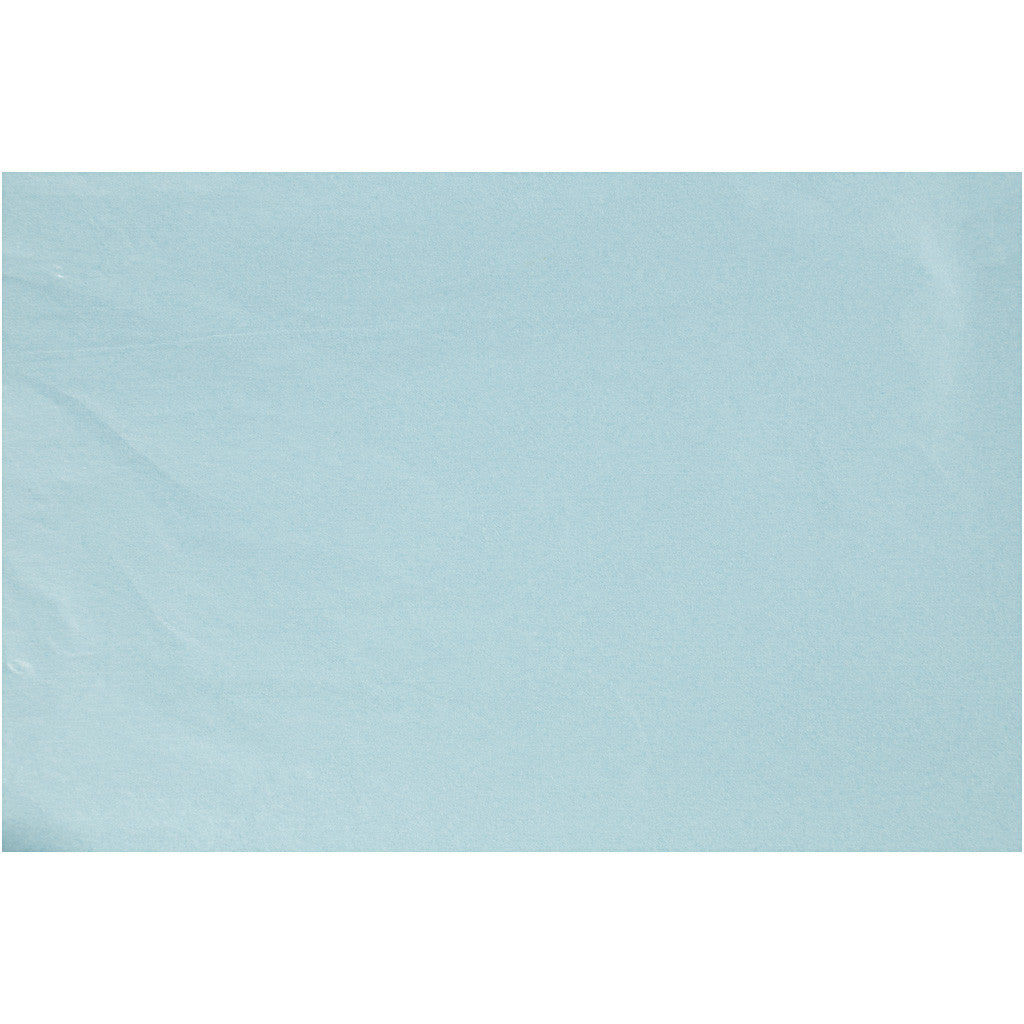 Carta Velina, foglio 50x70 cm, 17 g, azzurro, 25 fgl./ 1 conf. [HOB-20814]