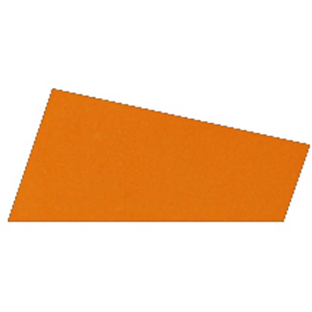Carta Smaltata, foglio 32x48 cm, 80 g, arancio, 25 fgl./ 1 conf. [HOB-20842]