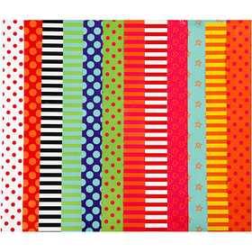 Carta Smaltata, a motivi, foglio 24x32 cm, 80 g, colori asst., 50 fgl. asst./ 1 conf. [HOB-20871]