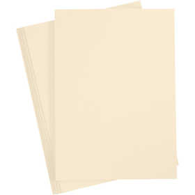 Cartoncino Colorato, A4, foglio 210x297 mm, 180 g, beige, 20 fgl./ 1 conf. [HOB-21128]