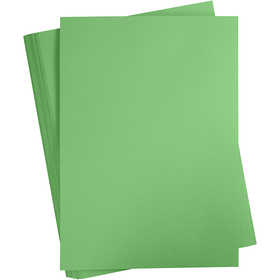 Cartoncino Colorato, A2, foglio 420x594 mm, 180 g, verde erba, 100 fgl./ 1 conf. [HOB-21323]