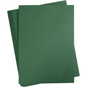 Cartoncino Colorato, A2, foglio 420x594 mm, 180 g, verde scuro, 100 fgl./ 1 conf. [HOB-21324]