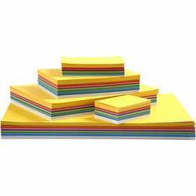 Cartoncino Primavera, A2,A3,A4,A5,A6, 180 g, colori asst., 1800 fgl. asst./ 1 conf. [HOB-21430]