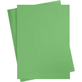 Cartoncino Colorato, A2, foglio 420x594 mm, 180 g, verde erba, 10 fgl./ 1 conf. [HOB-21523]