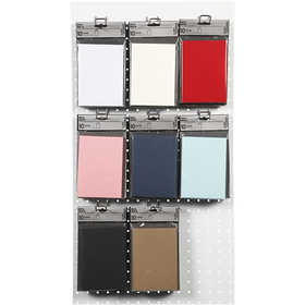 Biglietti, dim. cartoncino 10,5x15 cm, 220 g, colori asst., 8x10 conf./ 1 conf. [HOB-216023]