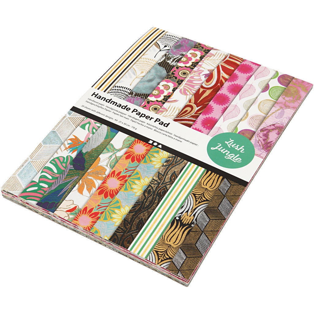 Carta Realizzata a Mano, A4, foglio 210x297 mm, 110-150 g, 20 fgl./ 1 conf. [HOB-21637]