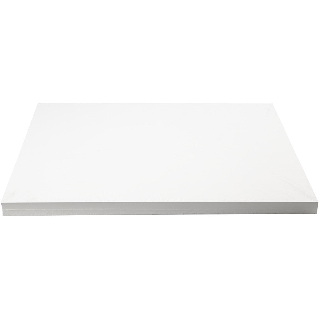 Cartoncino colorato, A2, foglio 420x594 mm, 250 g, bianco, 100 fgl./ 1 conf. [HOB-21650]