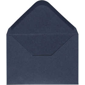Buste, dim. busta 11,5x16 cm, 110 g, blu, 10 pz/ 1 conf. [HOB-217014]