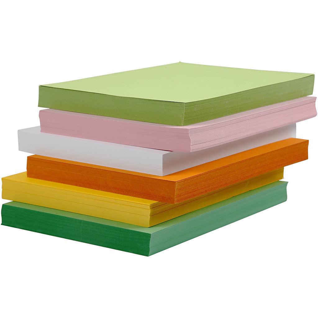 Cartoncino Colorato, A4, foglio 210x297 mm, 180 g, verde chiaro, 100 fgl./ 1 conf. [HOB-21722]