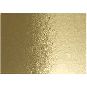 Cartoncino metallizzato, A4, foglio 210x297 mm, 280 g, oro, 10 fgl./ 1 conf. [HOB-220760]