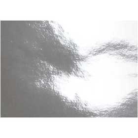 Carta Metallizzata, A4, foglio 210x297 mm, 120 g, argento, 10 fgl./ 1 conf. [HOB-224710]