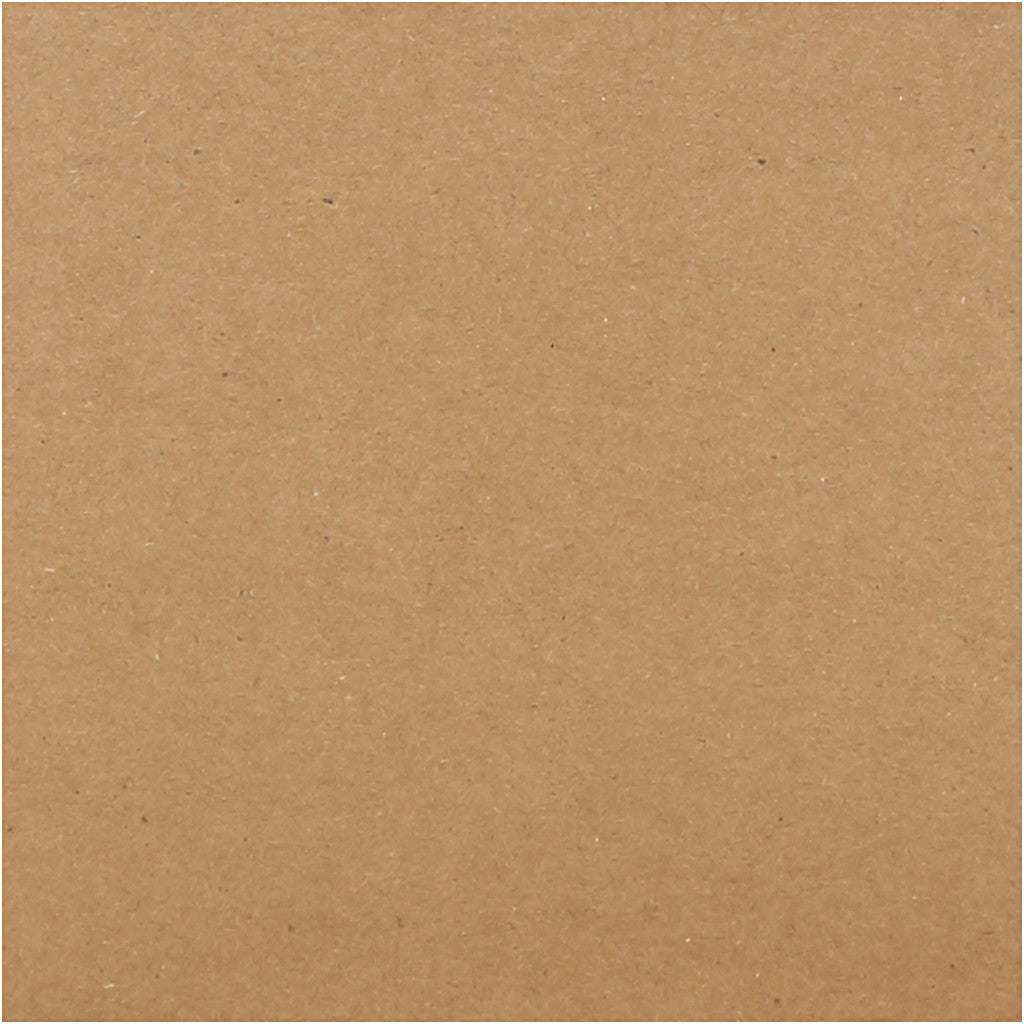 Biglietti e buste, dim. cartoncino 15x15 cm, dim. busta 16x16 cm, 120+240 g, natural, 50 set/ 1 conf. [HOB-23117]