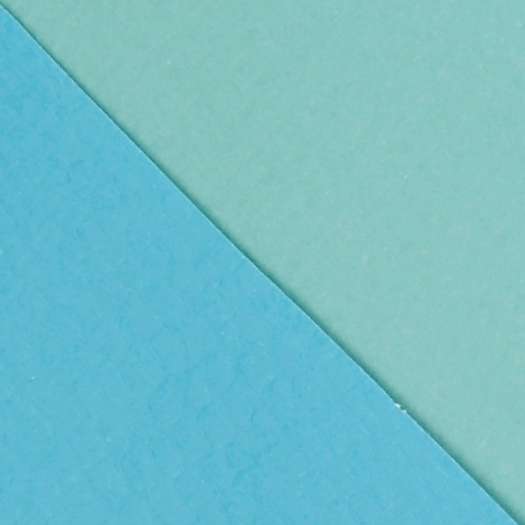 Scatola pieghevole, misura 5,5x5,5 cm, 250 g, truchese chiaro/turchese scuro, 10 pz/ 1 conf. [HOB-233008]