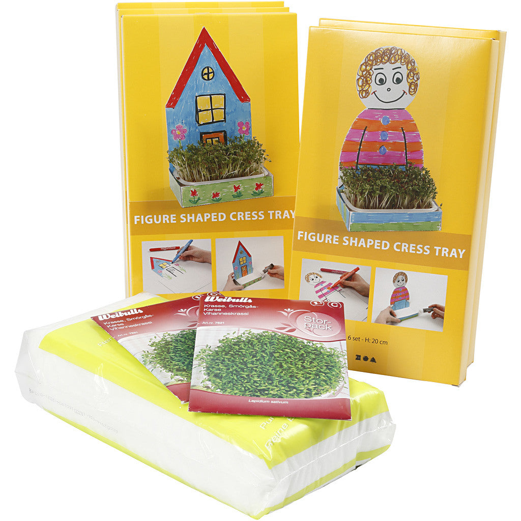 Vassoio sagomato per crescione, H: 20 cm, bianco, 30 set/ 1 conf. [HOB-23324]