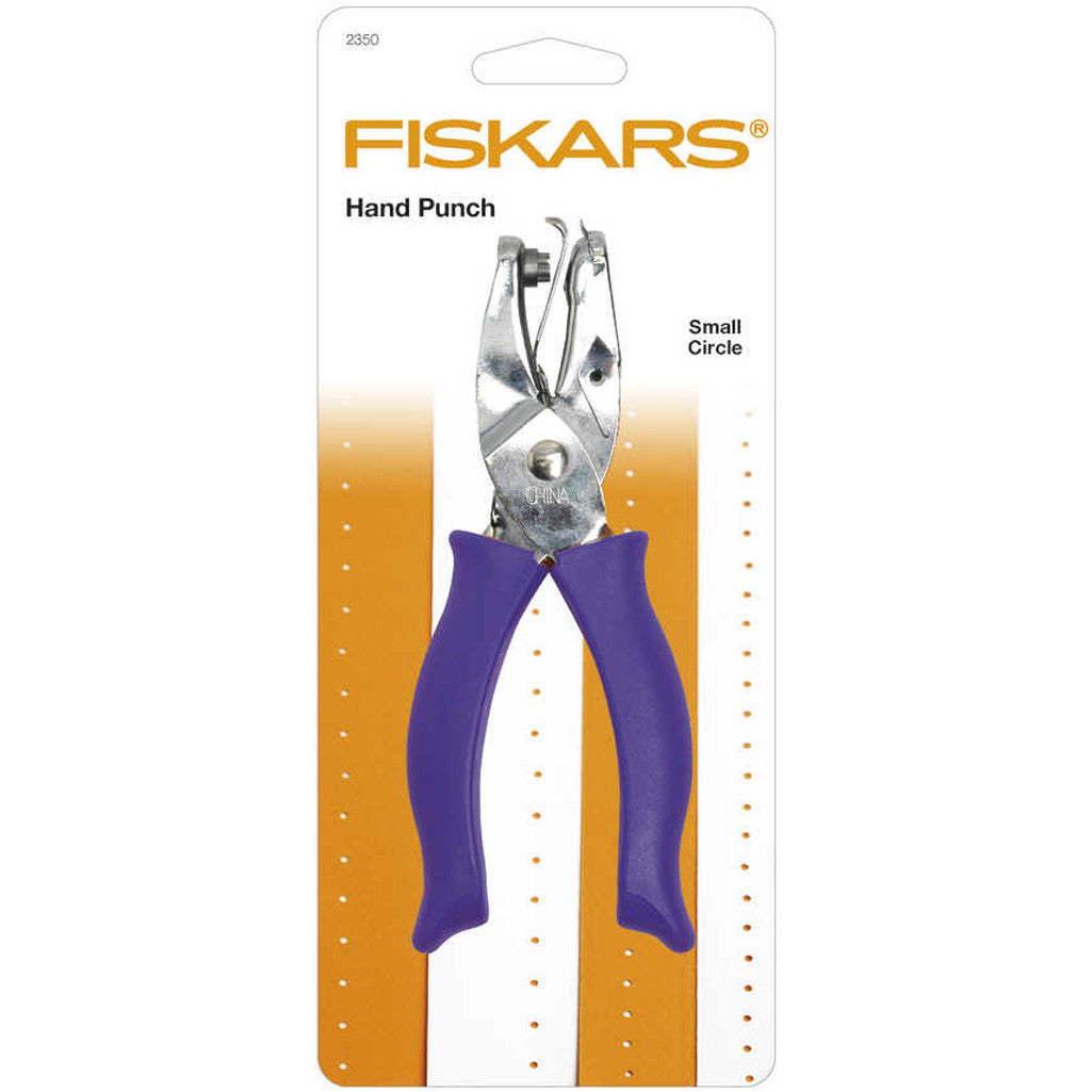 Fiskars Perforatore a mano, cerchio piccolo, misura buco 1,5 mm, 1 pz [HOB-2350]