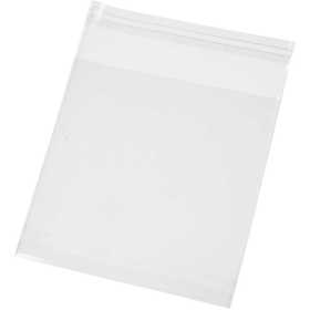 Buste di Cellophane, H: 11,3 cm, L: 11 cm, spess. 25 my, 200 pz/ 1 conf. [HOB-23992]