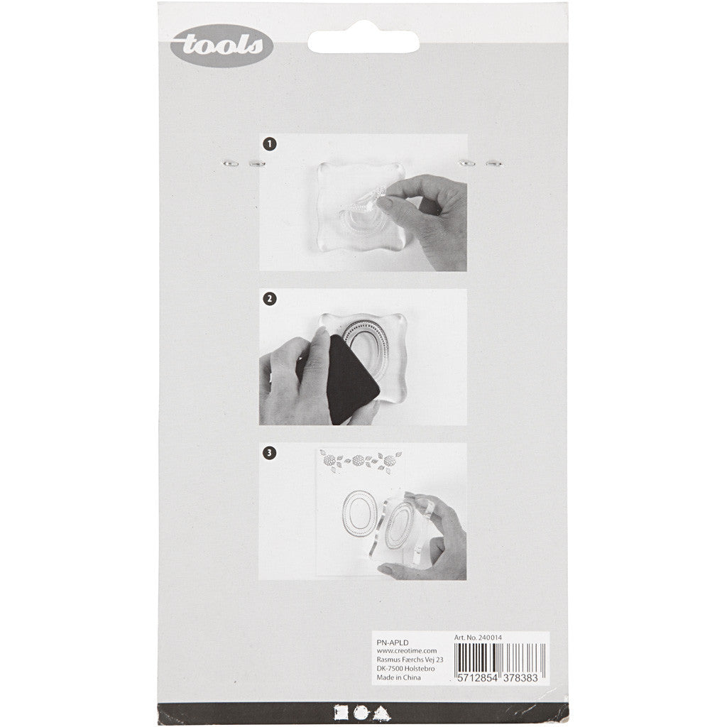 Timbri trasparenti, insetti, foglio 11x15,5 cm, 1 fgl. [HOB-240014]