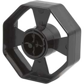 Ruota per dispenser nastro adesivo, L: 25 mm, diam 7,5 cm, nero, 1 pz [HOB-24607]