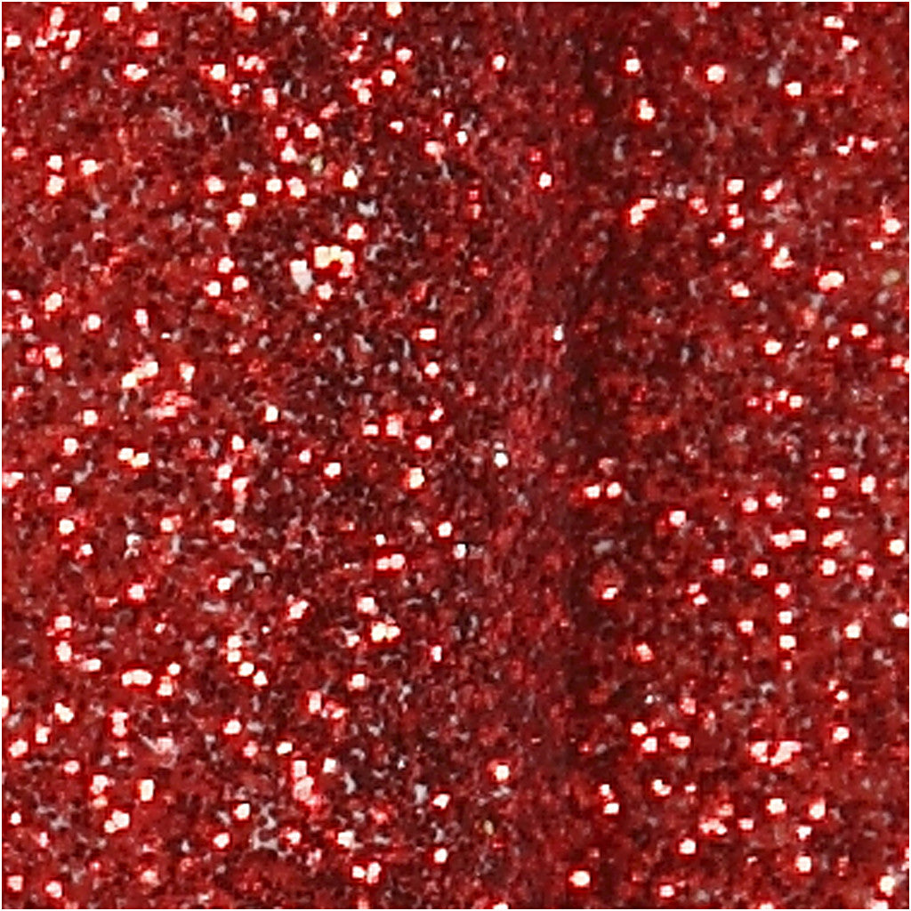 Fiocchi in carta, misura 31x85 mm, rosso glitter, 4 pz/ 1 conf. [HOB-24777]