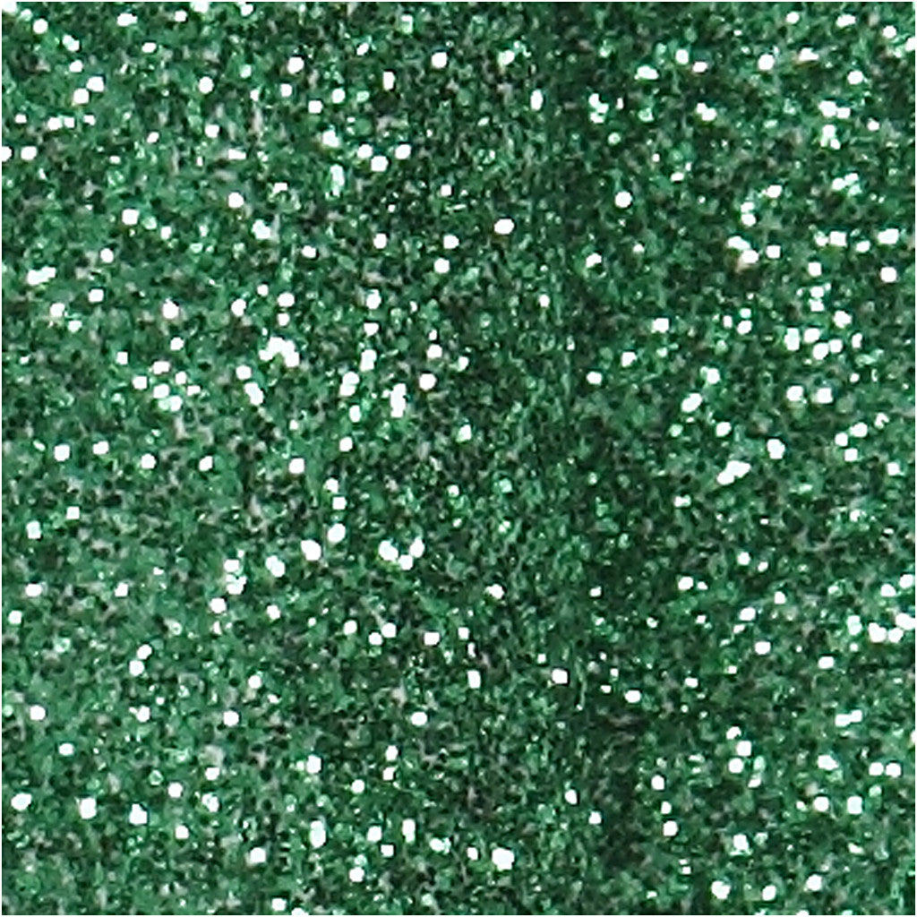 Fiocchi in carta, misura 31x85 mm, verde glitter, 4 pz/ 1 conf. [HOB-24783]