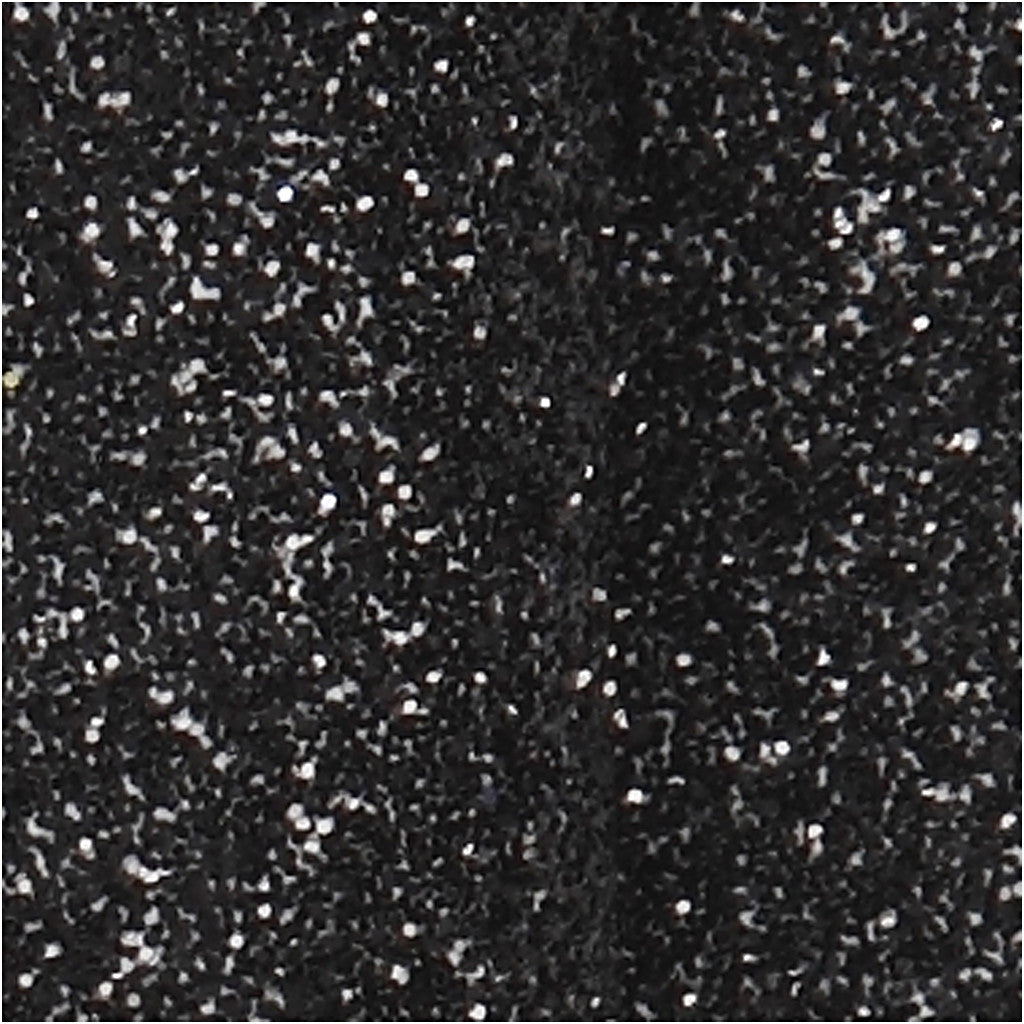 Fiocchi in carta, misura 31x85 mm, nero glitter, 4 pz/ 1 conf. [HOB-24789]