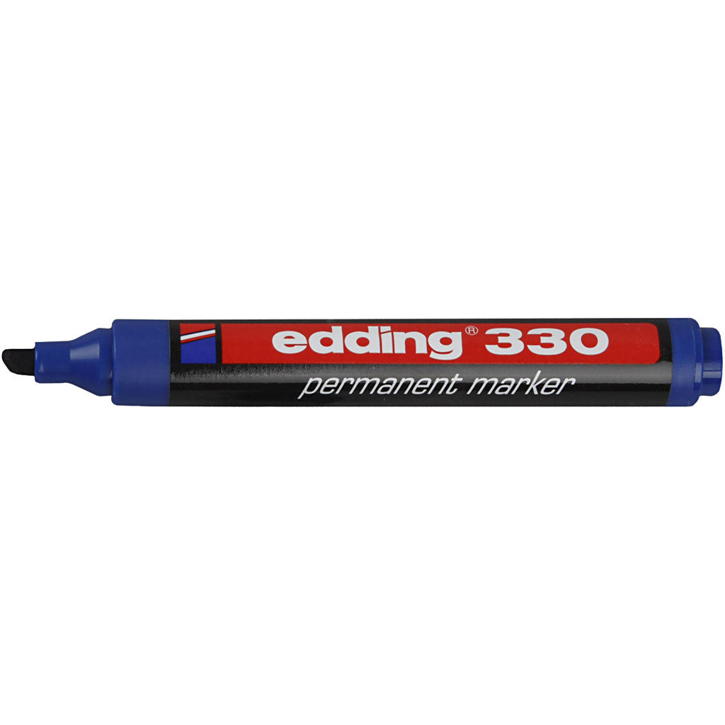 Pennarello Edding 330, ampiezza tratto 1-5 mm, blu, 1 pz [HOB-25027]
