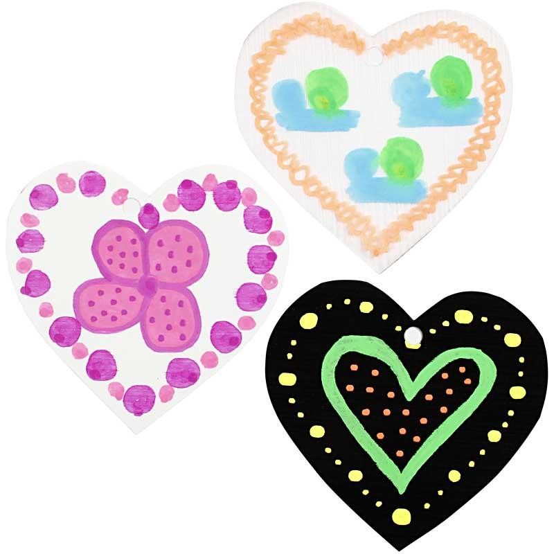 Pennarelli per Stoffa, ampiezza tratto 3 mm, colori neon, 6 pz/ 1 conf. [HOB-25098]