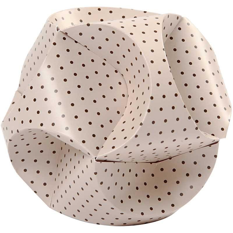 Decorazioni click, diam 9 cm, misura 5,5x28,4 cm, 9 set/ 1 conf. [HOB-25140]