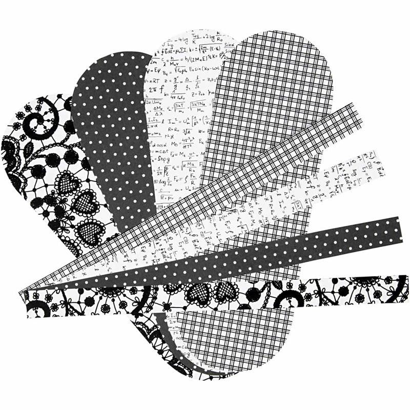 Cuori intrecciati, misura 14,5x10 cm, 120 g, 8 set/ 1 conf. [HOB-25153]