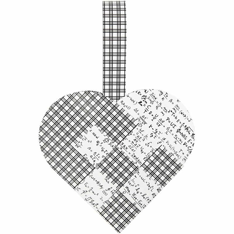 Cuori intrecciati, misura 14,5x10 cm, 120 g, 8 set/ 1 conf. [HOB-25153]