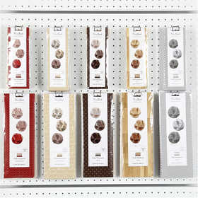 Decorazioni click, diam 5+9 cm, 10x10 conf./ 1 conf. [HOB-25155]