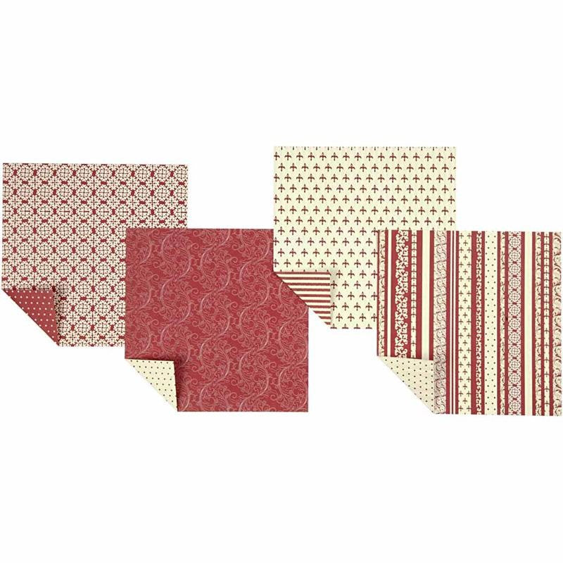 Carta origami, misura 10x10 cm, 80 g, 50 fgl. asst./ 1 conf. [HOB-25520]