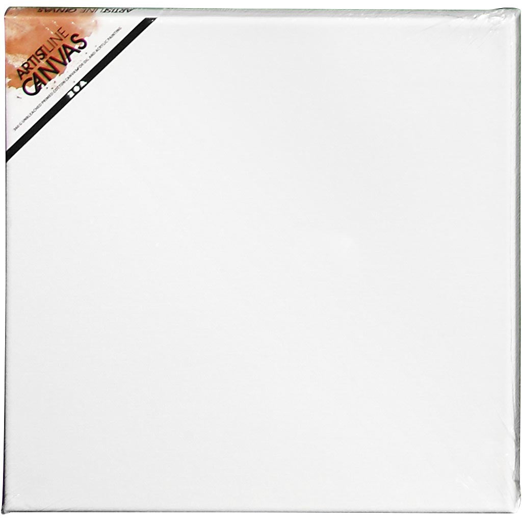 Tela, P: 1.6 cm, misura 30x30 cm, 360 g, bianco, 10 pz/ 1 conf. [HOB-25705]