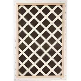 Tela, P: 1,7 cm, misura 40x60 cm, 360 g, bianco, 1 pz [HOB-25730]