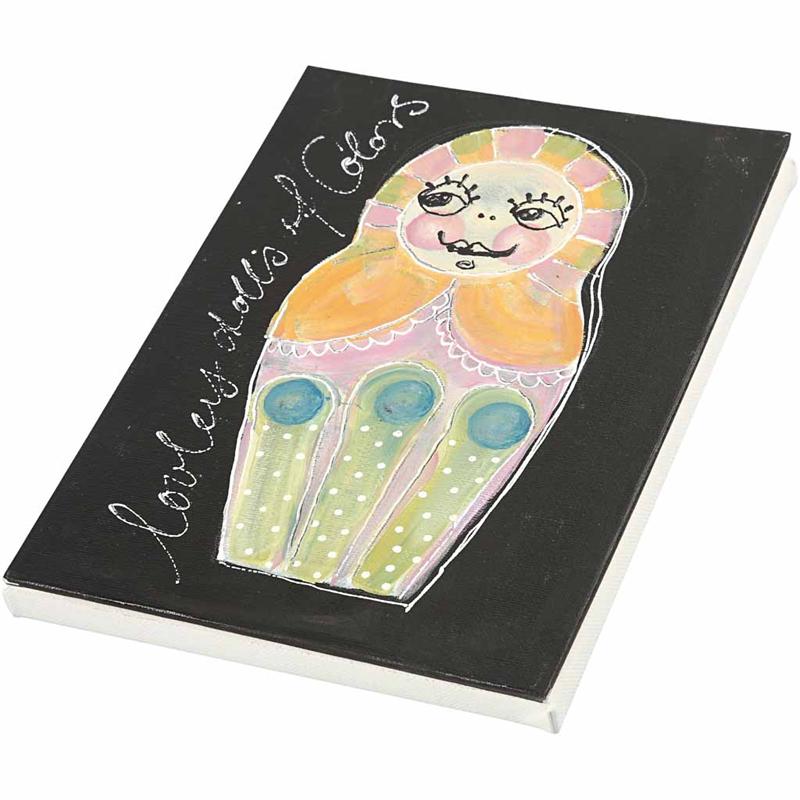 Tela tesata, P: 1,6 cm, misura 30x30 cm, 280 g, bianco, 40 pz/ 1 conf. [HOB-25748]