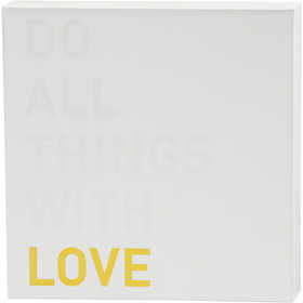 Tele con motivi dorati , H: 25,4 cm, P: 2,54 cm, L: 25,4 cm, bianco, 1 pz [HOB-25776]