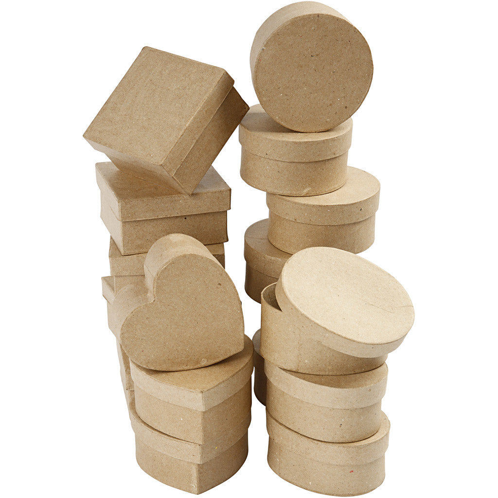 Scatole medie, H: 5 cm, diam 10-12 cm, 28 pz/ 1 conf. [HOB-264801]