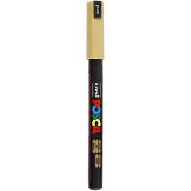 Pennarello Posca, dim. PC-1MR, ampiezza tratto 0,7 mm, extra-fine, oro, 1 pz [HOB-272810]