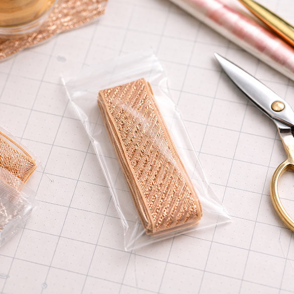 Sacchetto trasparente con chiusura a pressione 5x10cm PE 50 micron (100 pezzi) [2PE24]